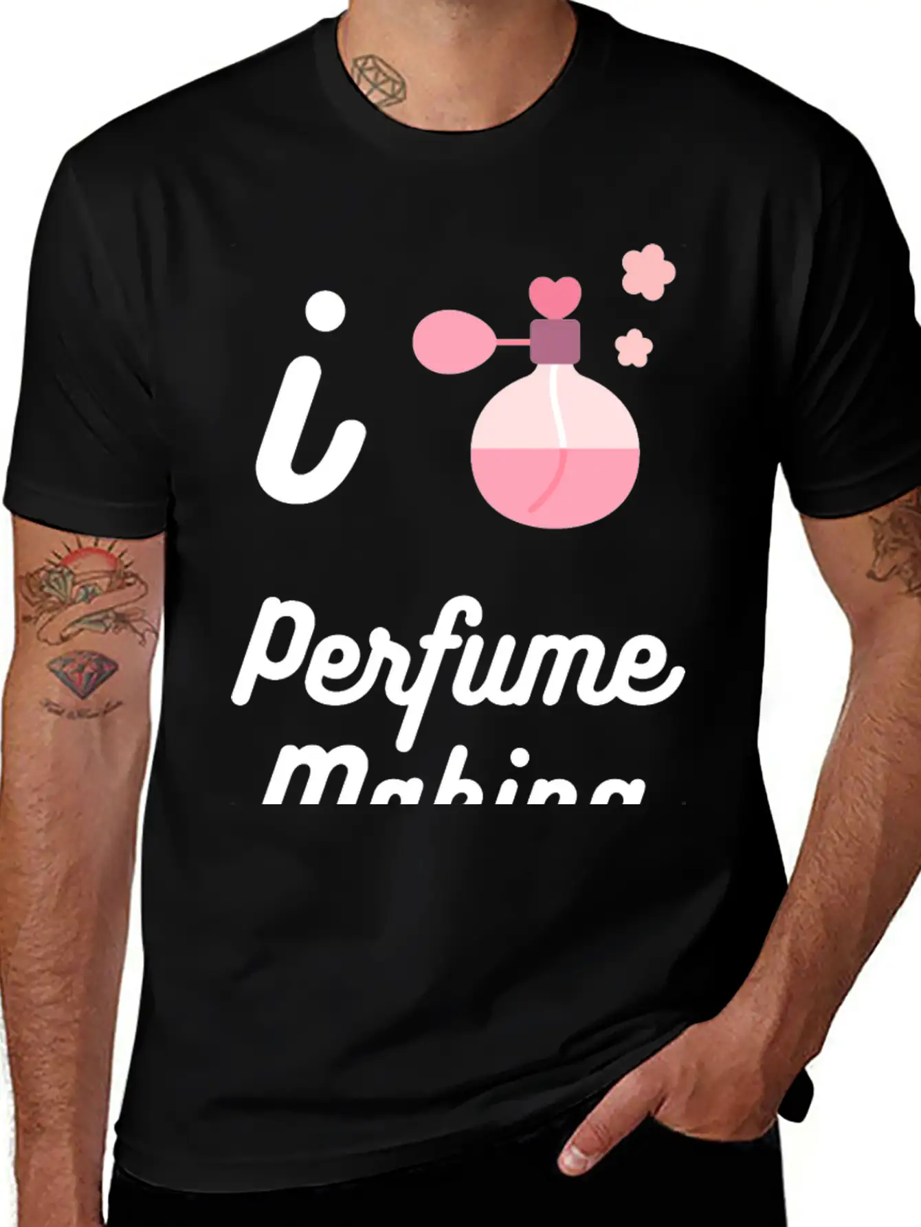 I Love Perfume Making Relaxed Everyday Tee – Lightweight And Durable Cotton