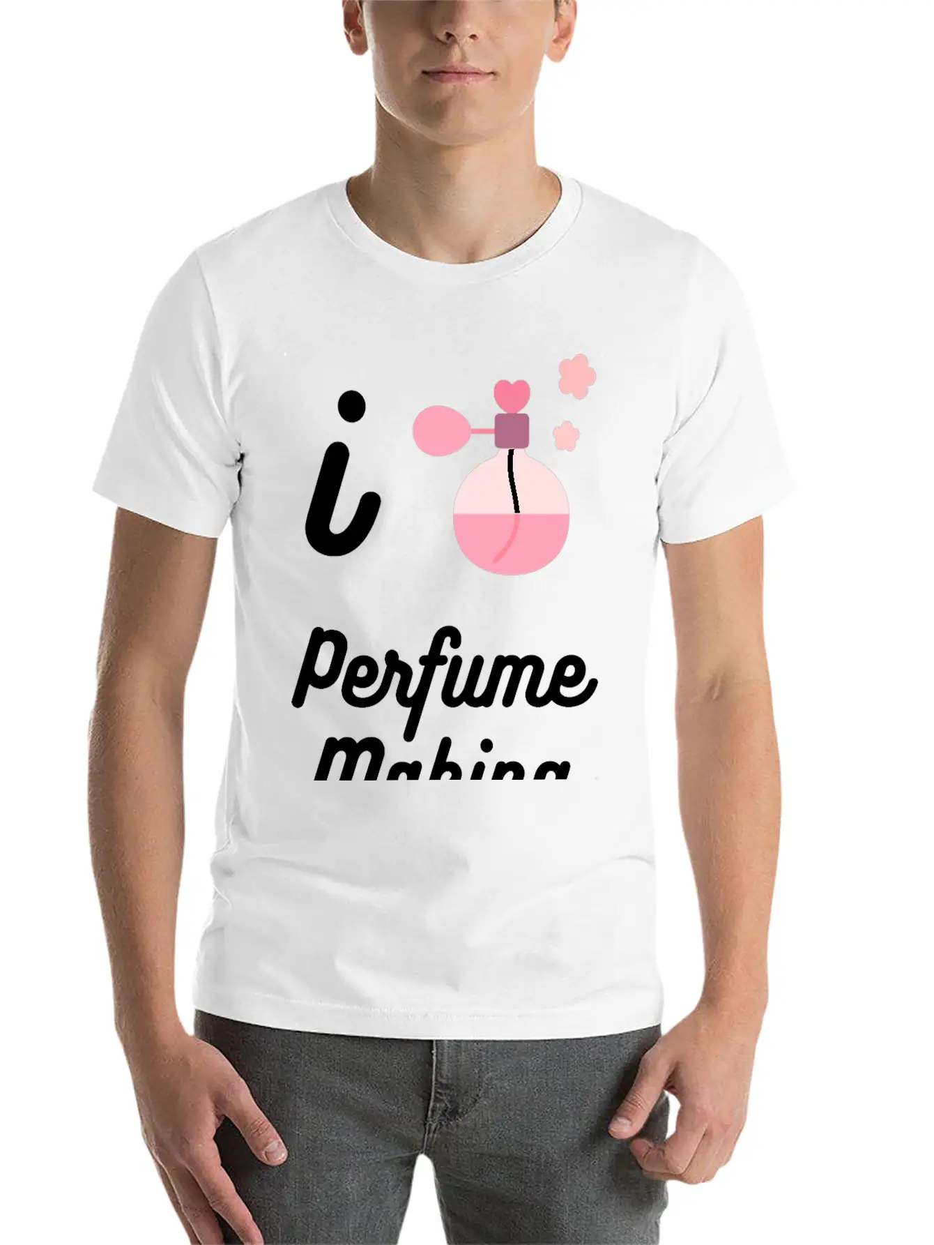 I Love Perfume Making Relaxed Everyday Tee – Lightweight And Durable Cotton