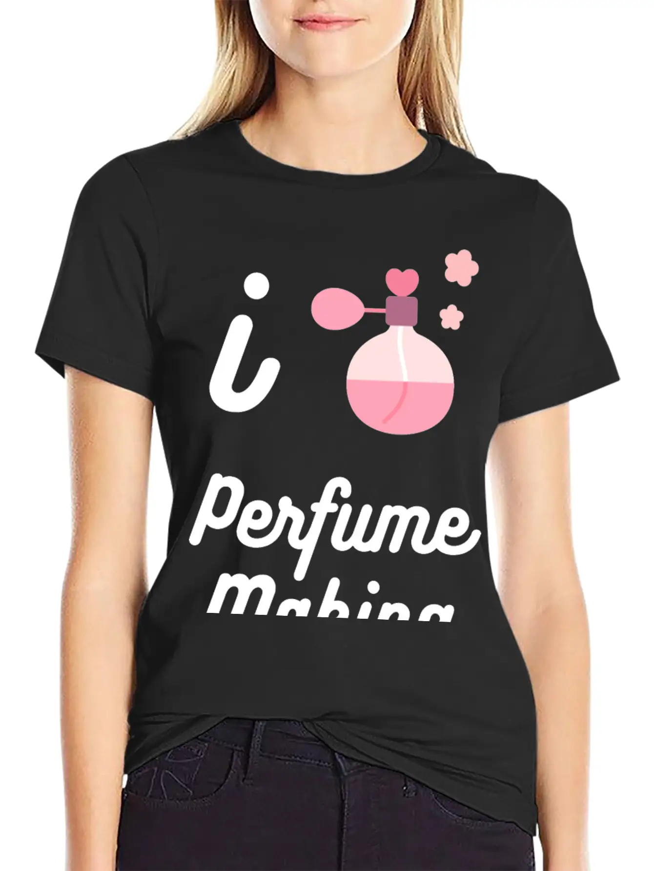 I Love Perfume Making Relaxed Everyday Tee – Lightweight And Durable Cotton