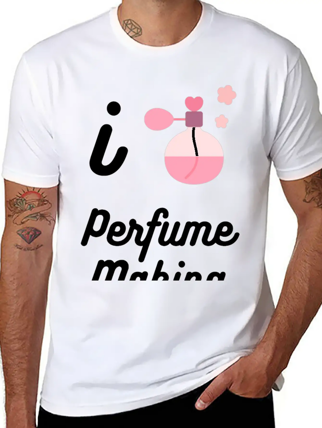 I Love Perfume Making Relaxed Everyday Tee – Lightweight And Durable Cotton