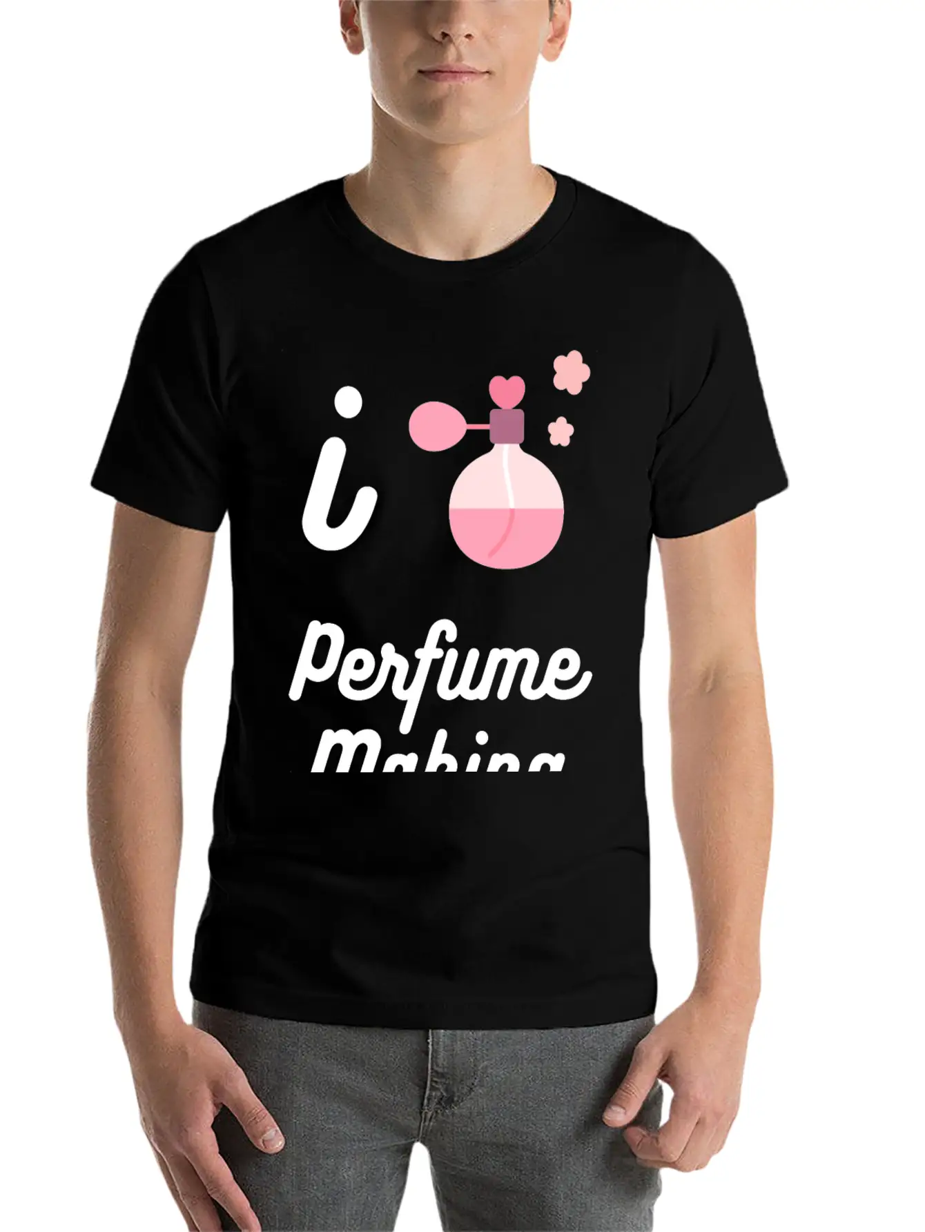 I Love Perfume Making Relaxed Everyday Tee – Lightweight And Durable Cotton