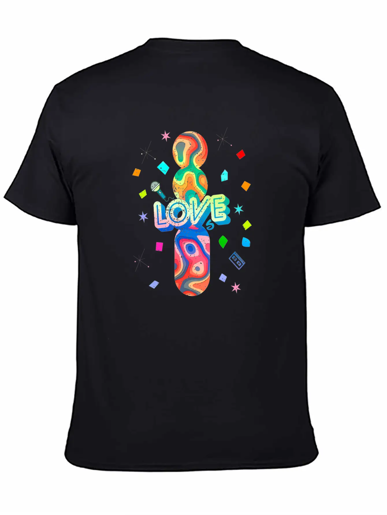 I Love The 80s Oldschool Retro Vintage Breathable Soft Cotton T-Shirt – Timeless Casual Look