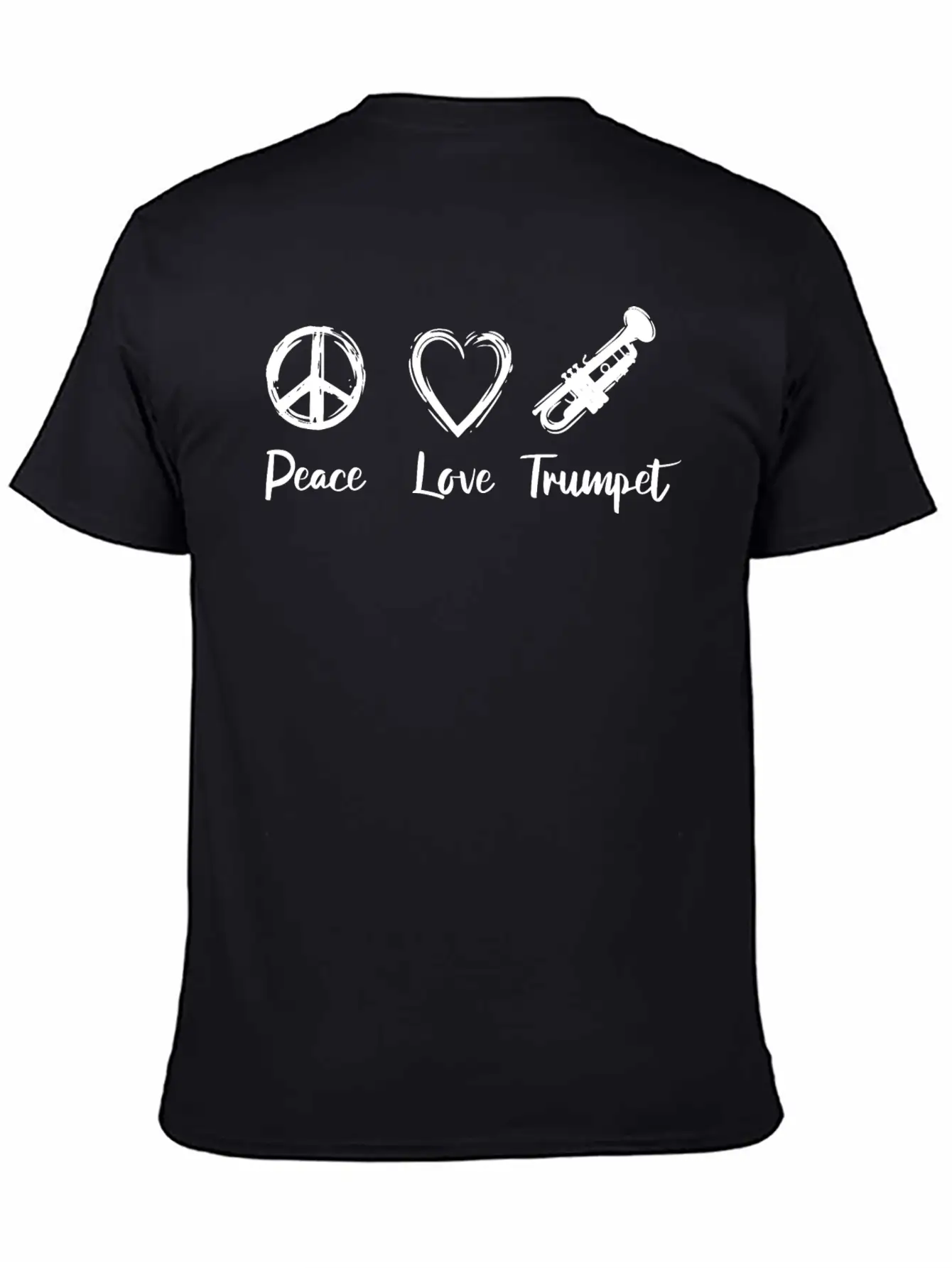 I Love Trumpet Essential Cotton Tee For Daily Outfits – Unisex Style