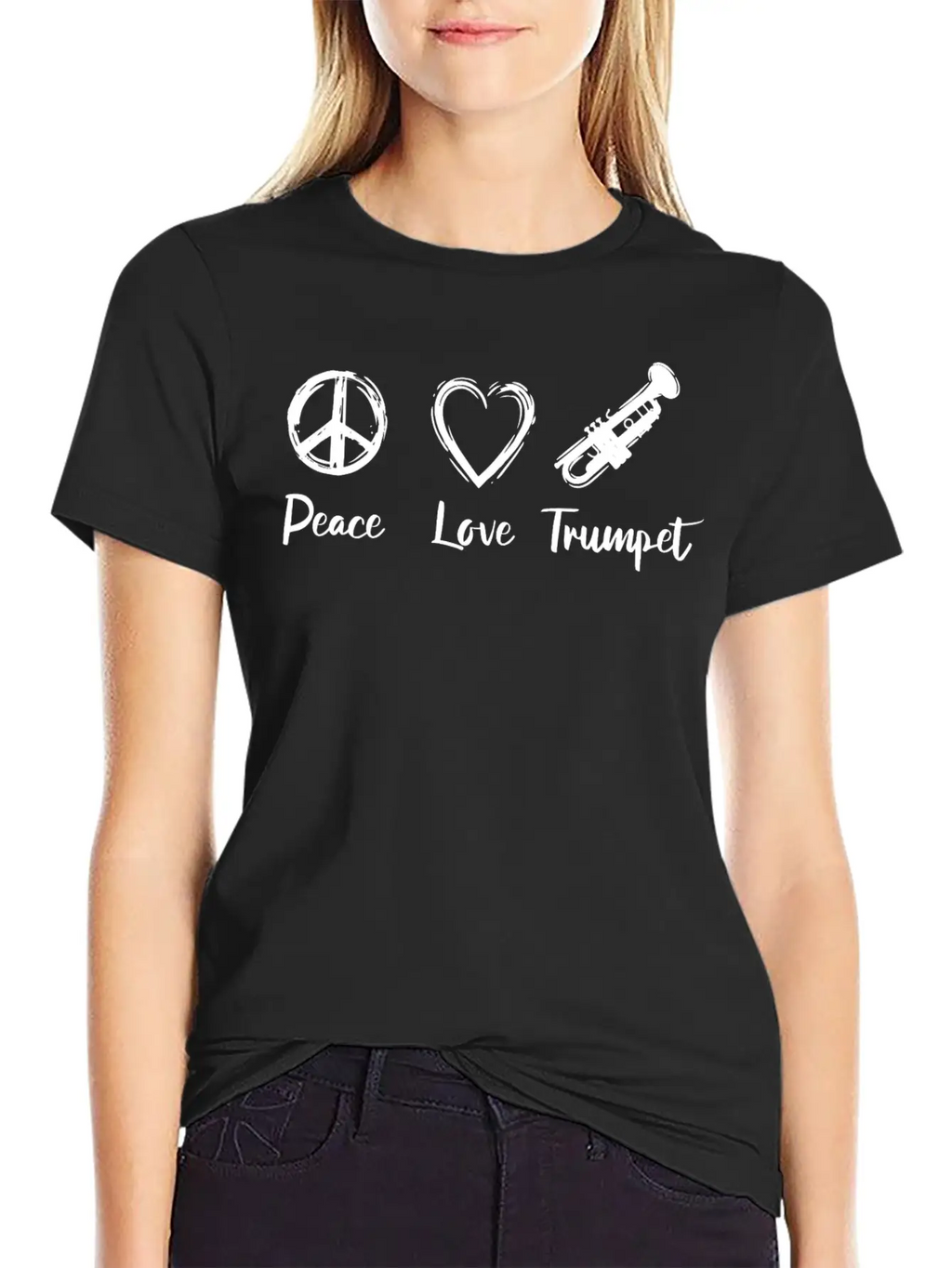 I Love Trumpet Essential Cotton Tee For Daily Outfits – Unisex Style