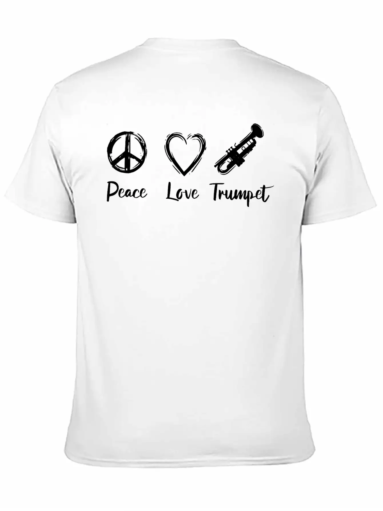 I Love Trumpet Essential Cotton Tee For Daily Outfits – Unisex Style