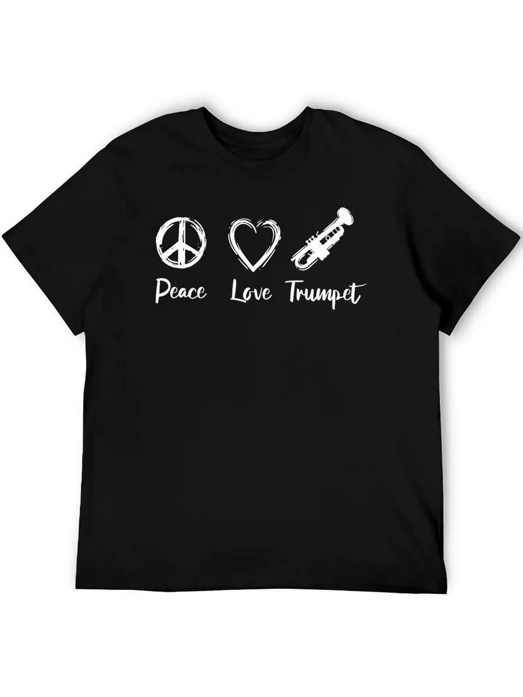 I Love Trumpet Essential Cotton Tee For Daily Outfits – Unisex Style