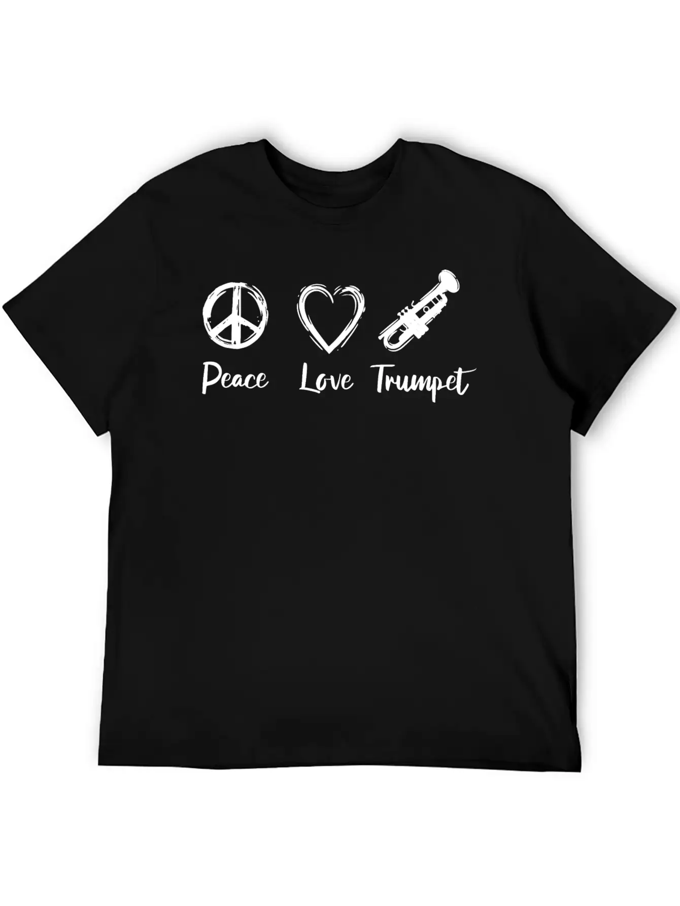 I Love Trumpet Essential Cotton Tee For Daily Outfits – Unisex Style