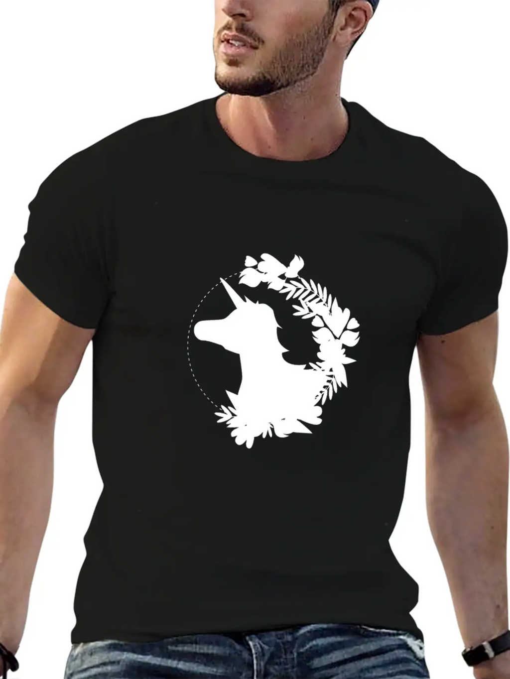 I Love Unicorns Relaxed Everyday Tee – Lightweight And Durable Cotton