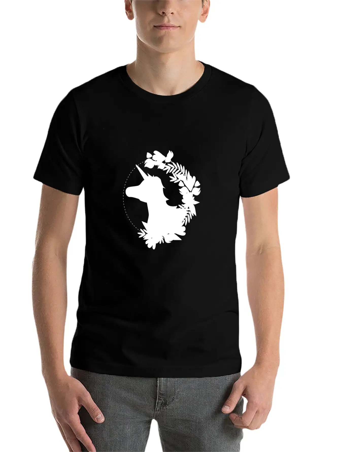 I Love Unicorns Relaxed Everyday Tee – Lightweight And Durable Cotton