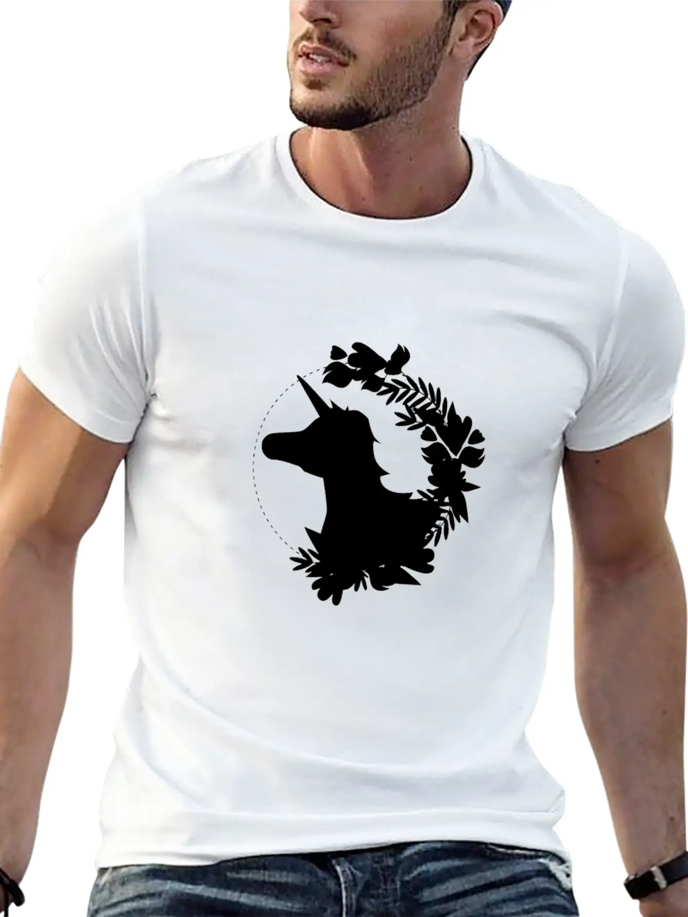 I Love Unicorns Relaxed Everyday Tee – Lightweight And Durable Cotton