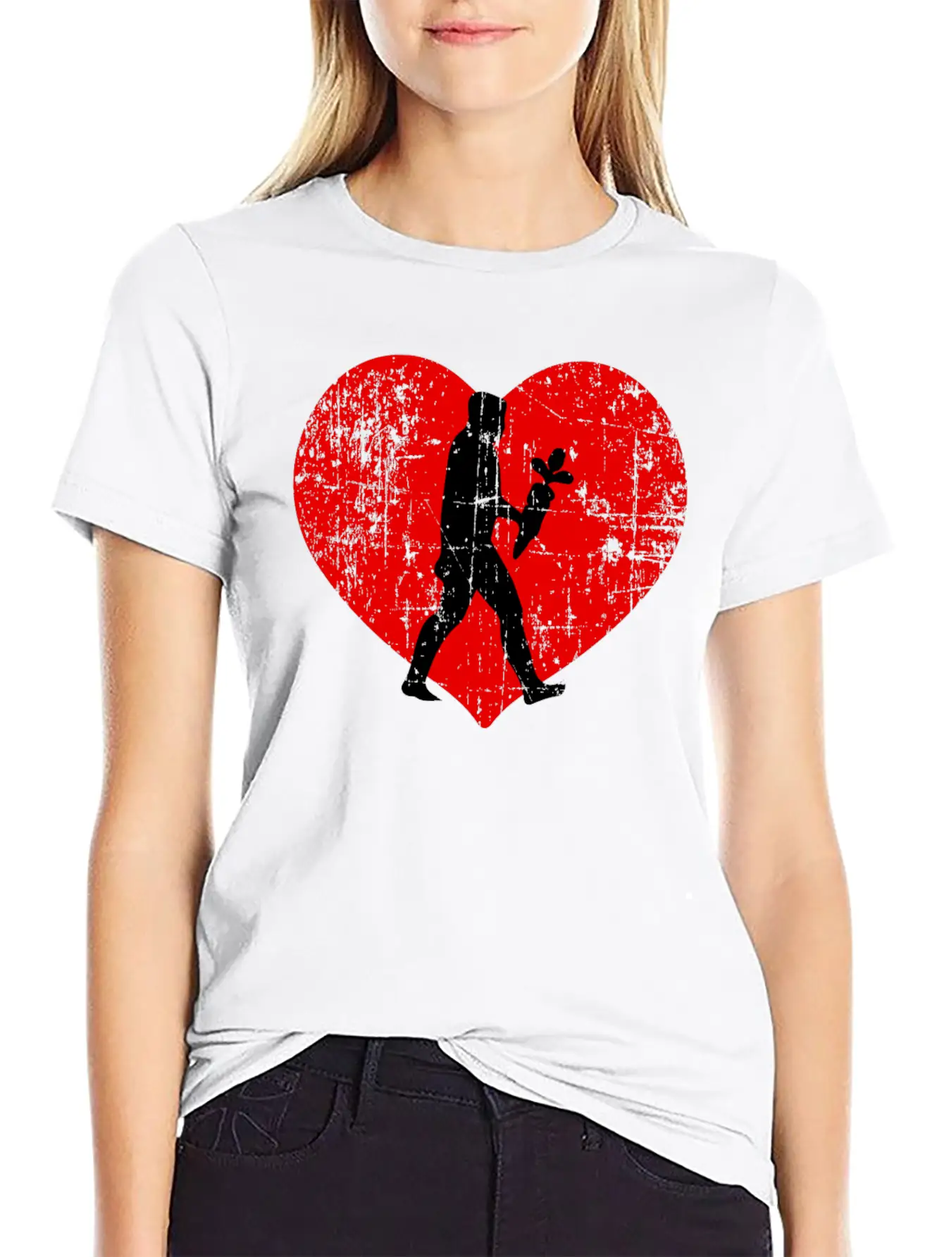 I Love Vegetarians Breathable Graphic T-Shirt – Perfect For Casual Days