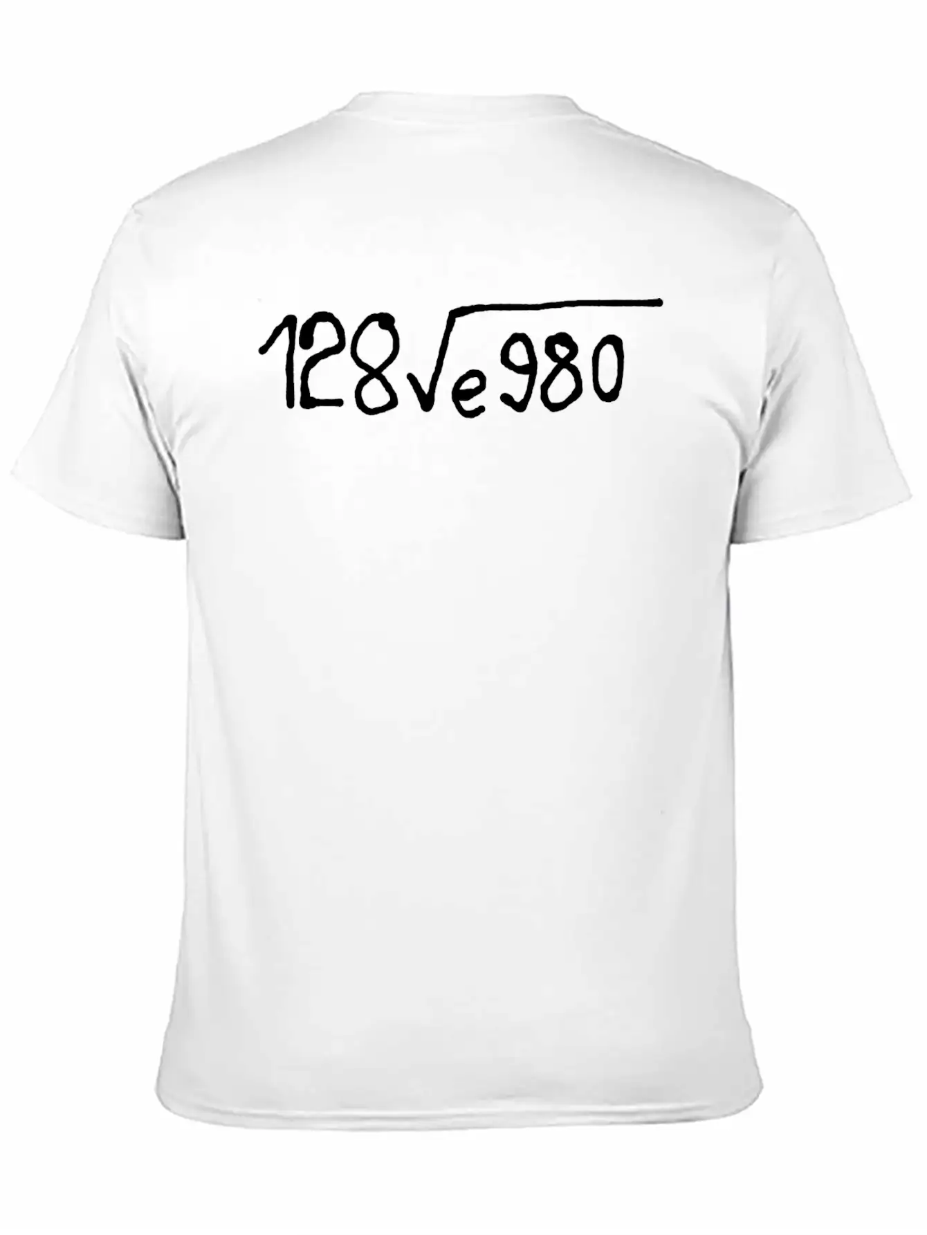 I LOVE YOU / 128ve980 Breathable Soft Cotton T-Shirt – Timeless Casual Look