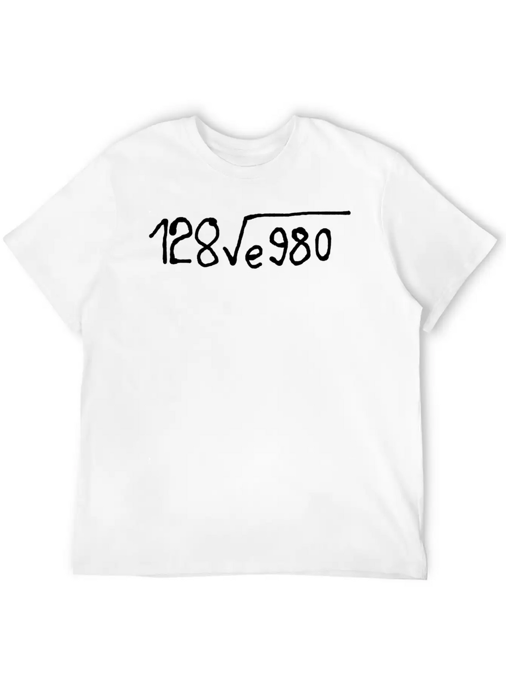 I LOVE YOU / 128ve980 Breathable Soft Cotton T-Shirt – Timeless Casual Look