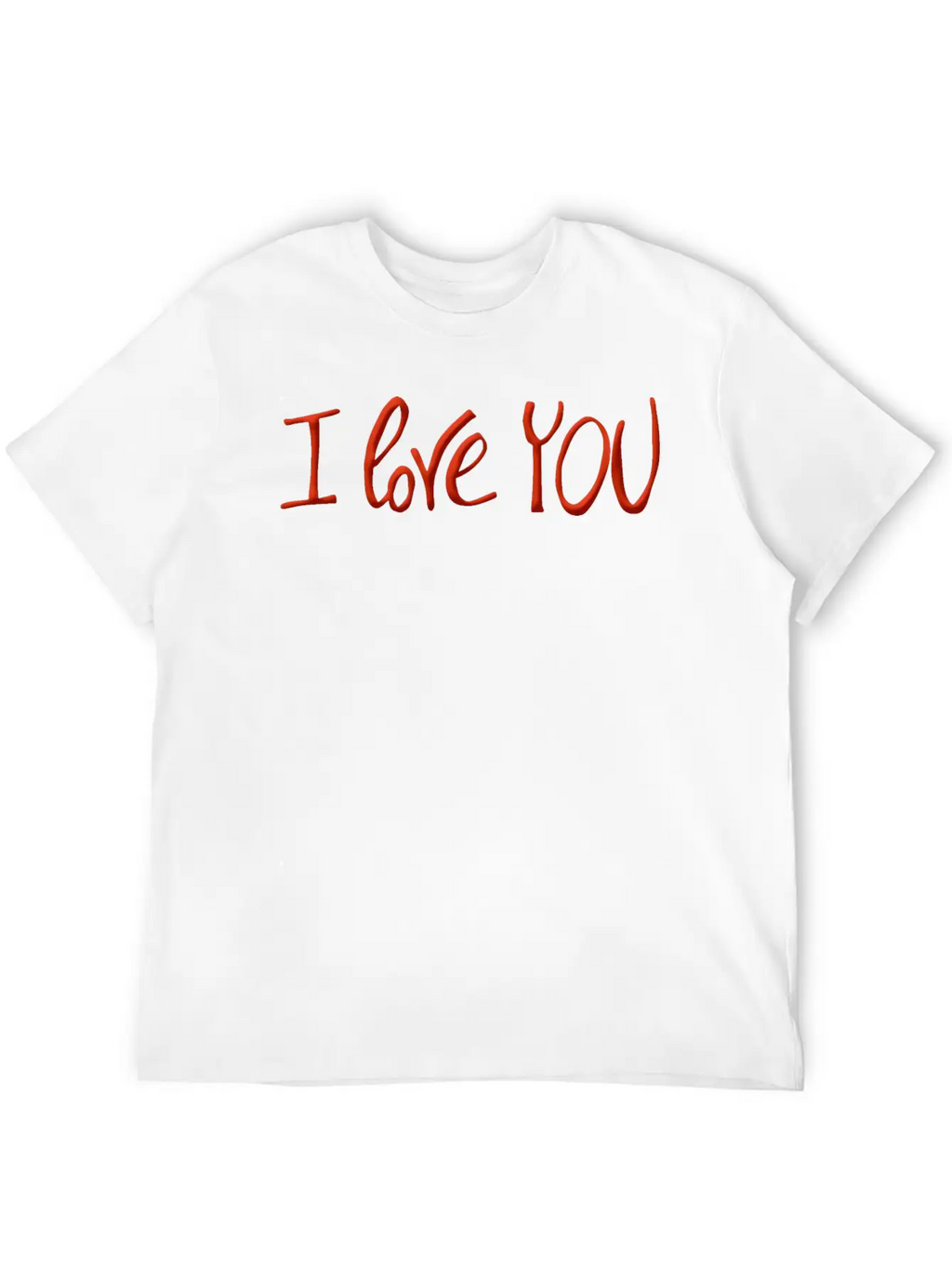 I Love You Stylish Everyday T-Shirt – Unisex Basic Cotton Tee
