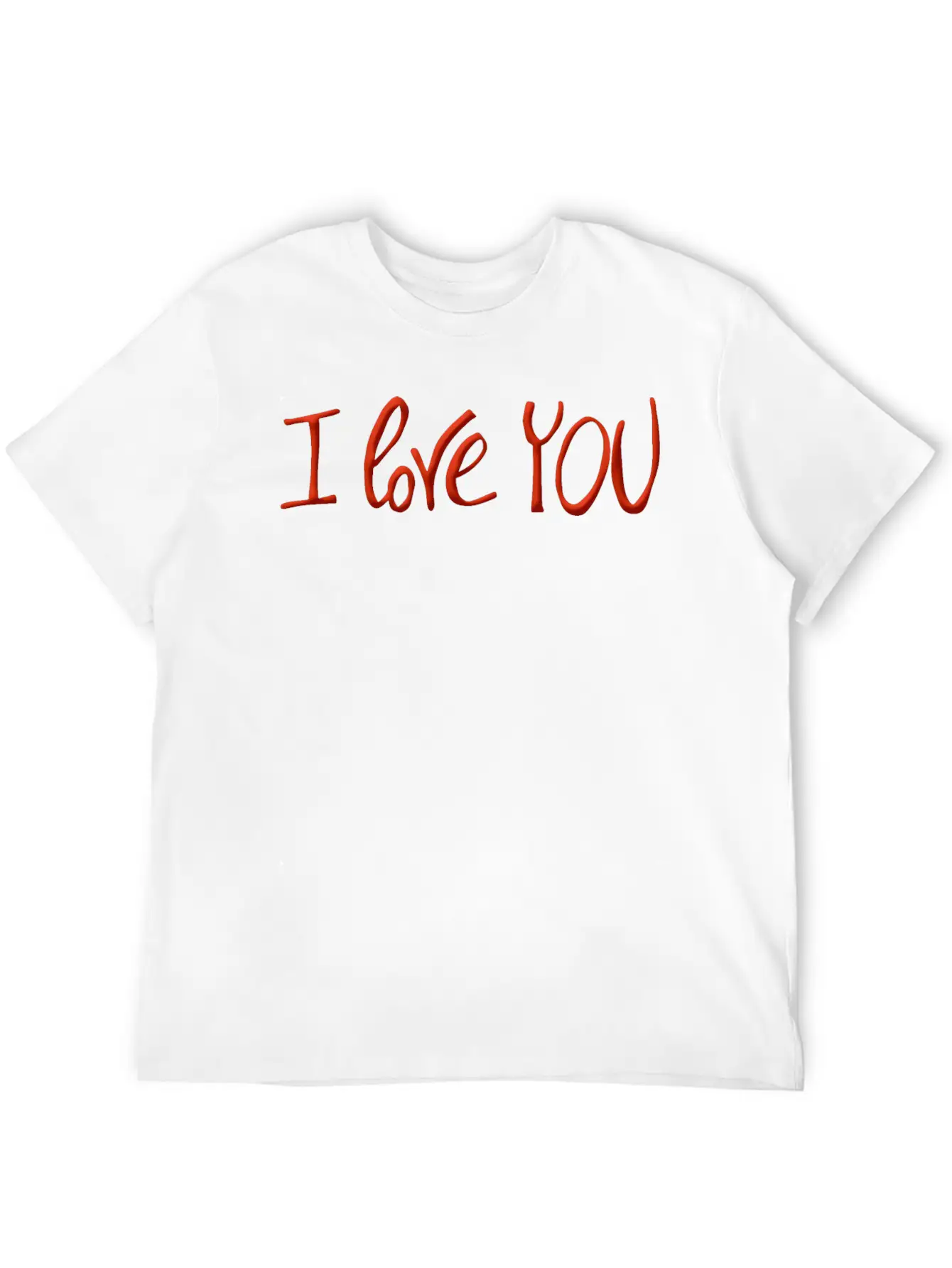I Love You Stylish Everyday T-Shirt – Unisex Basic Cotton Tee