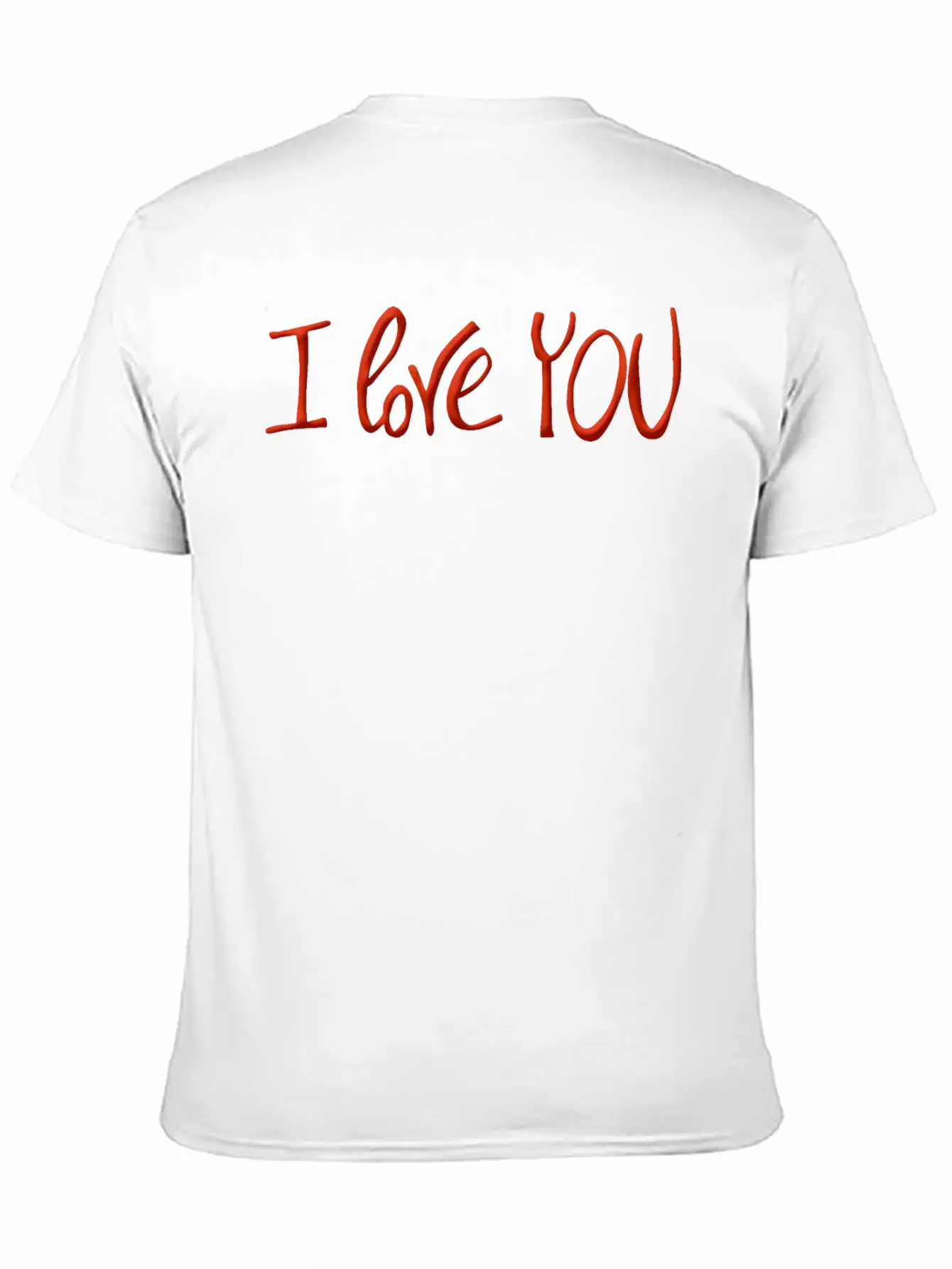 I Love You Stylish Everyday T-Shirt – Unisex Basic Cotton Tee