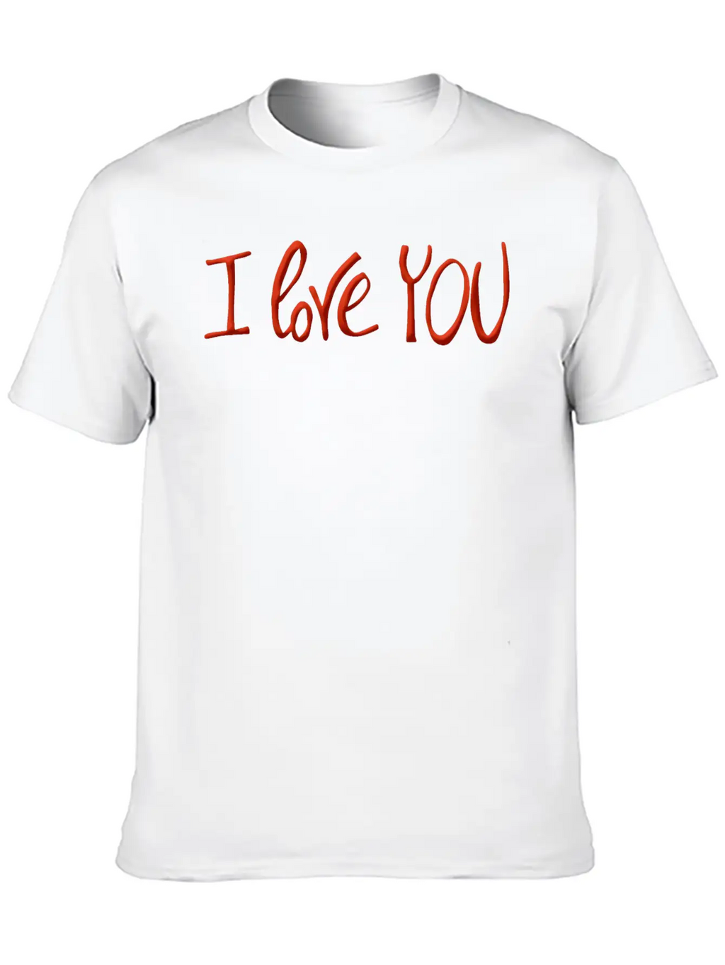I Love You Stylish Everyday T-Shirt – Unisex Basic Cotton Tee