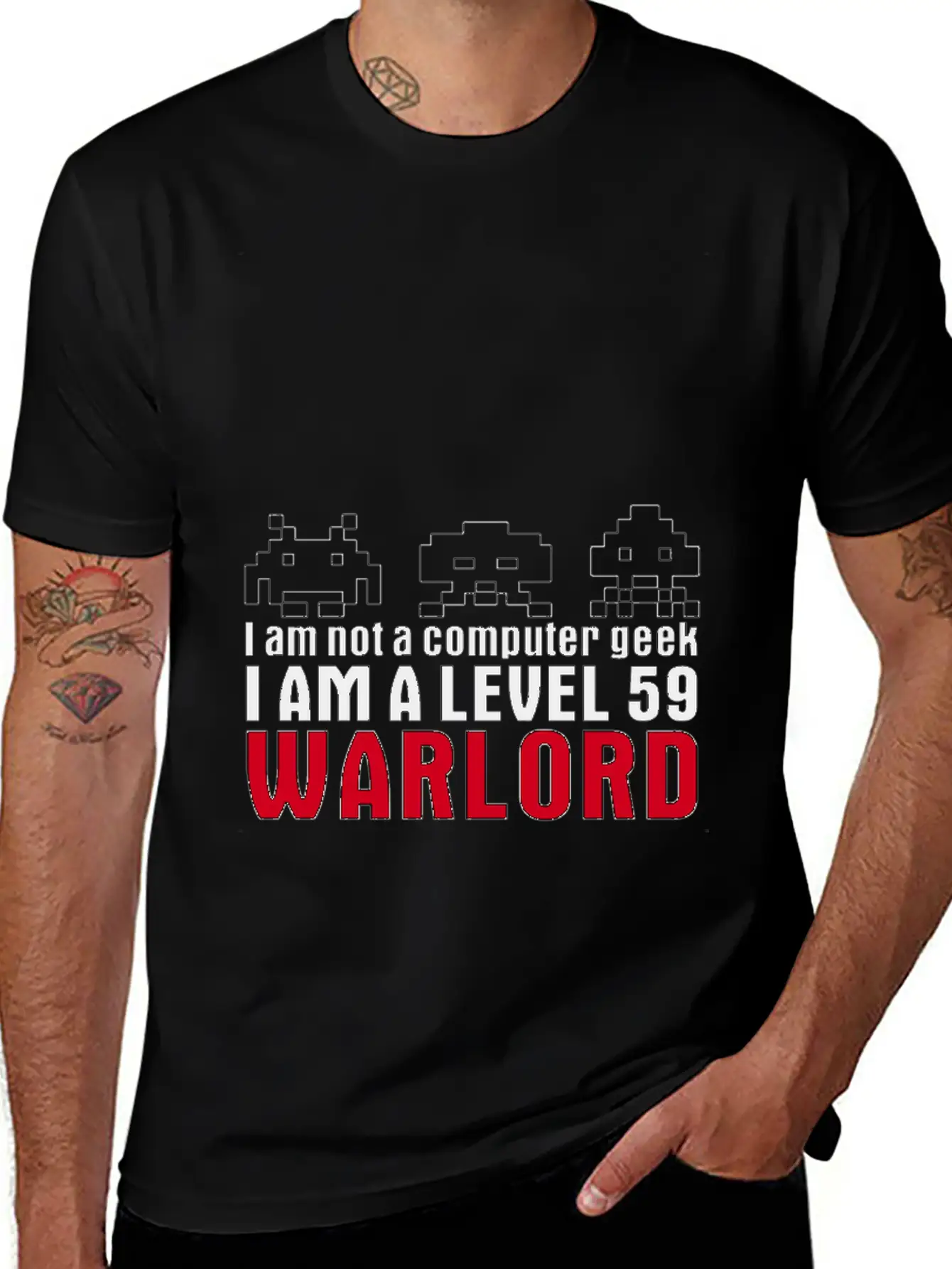 I M Not A Geek Breathable Graphic T-Shirt – Perfect For Casual Days