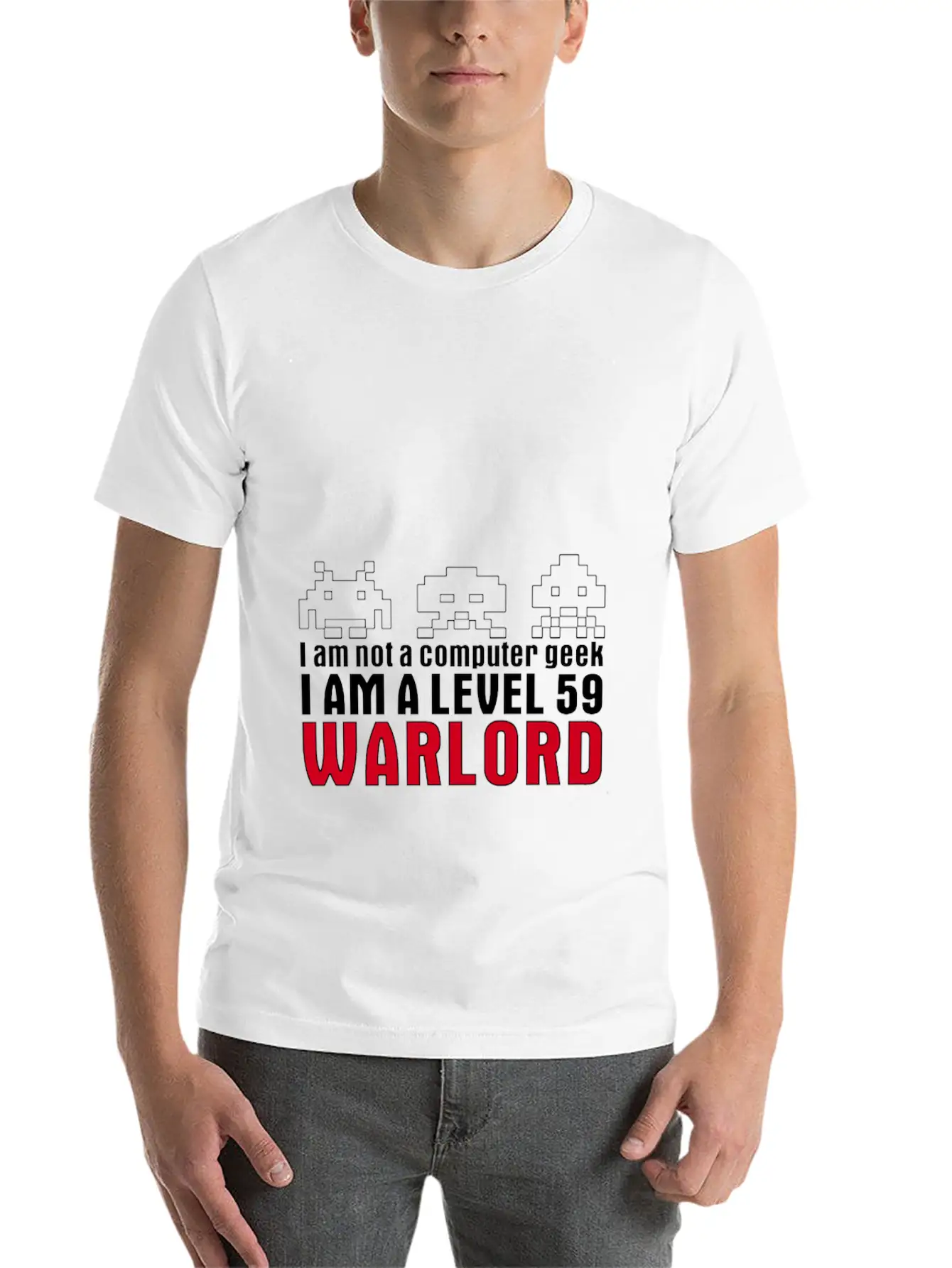 I M Not A Geek Breathable Graphic T-Shirt – Perfect For Casual Days