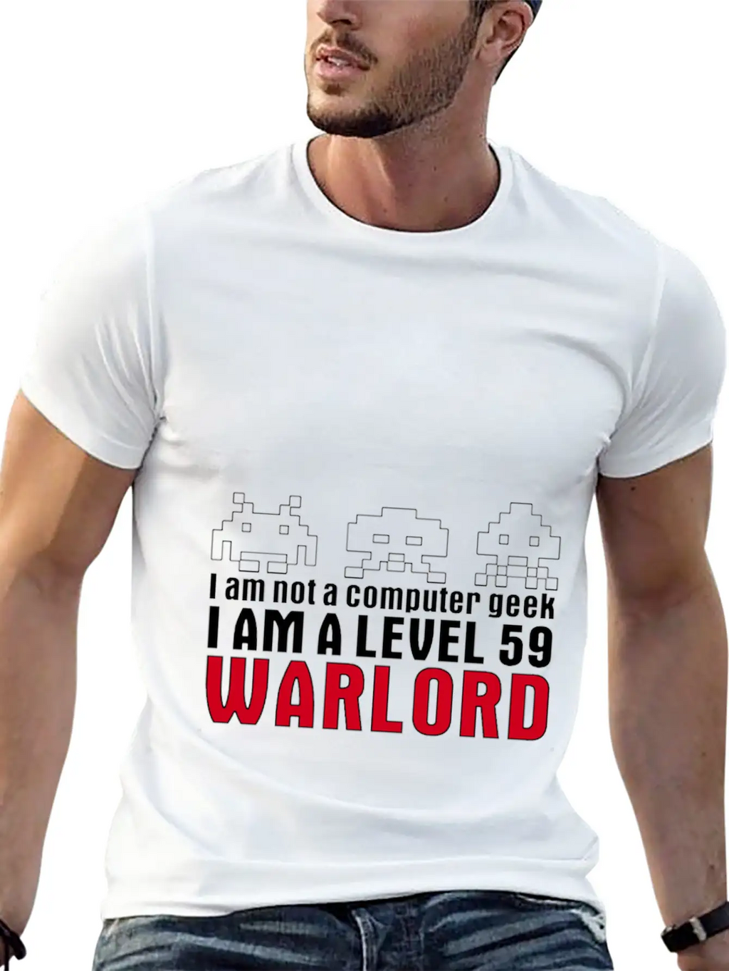 I M Not A Geek Breathable Graphic T-Shirt – Perfect For Casual Days