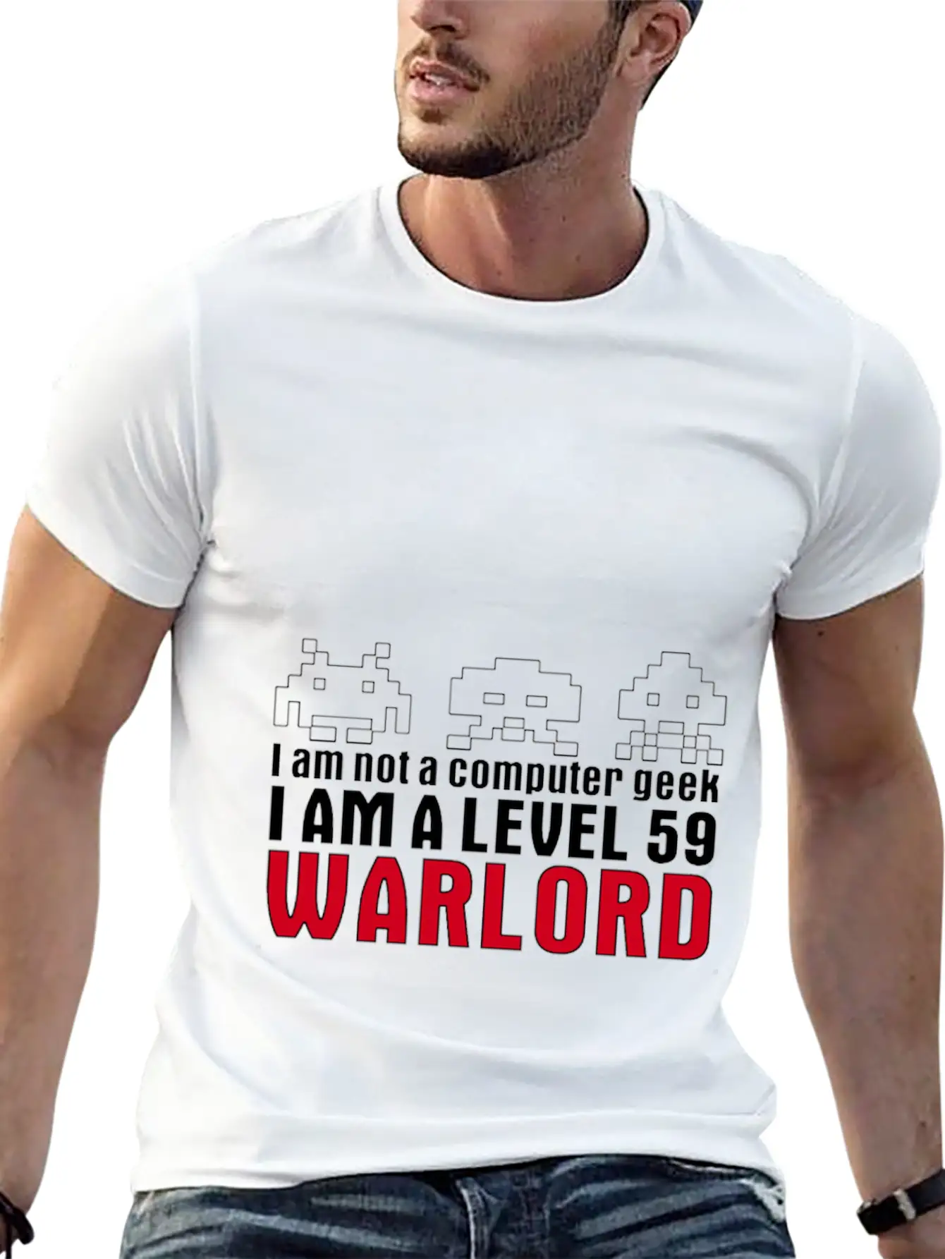 I M Not A Geek Breathable Graphic T-Shirt – Perfect For Casual Days