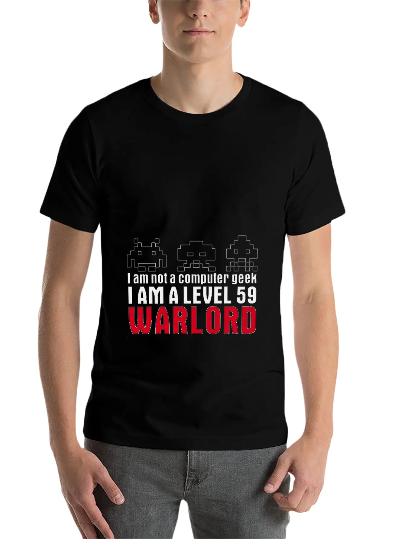 I M Not A Geek Breathable Graphic T-Shirt – Perfect For Casual Days
