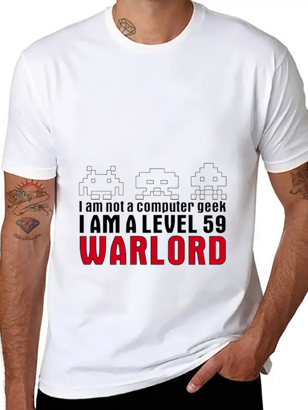 I M Not A Geek Breathable Graphic T-Shirt – Perfect For Casual Days