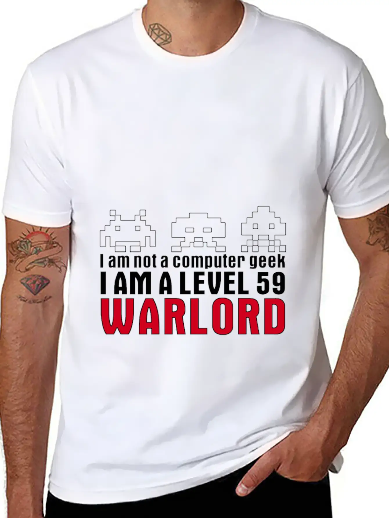 I M Not A Geek Breathable Graphic T-Shirt – Perfect For Casual Days