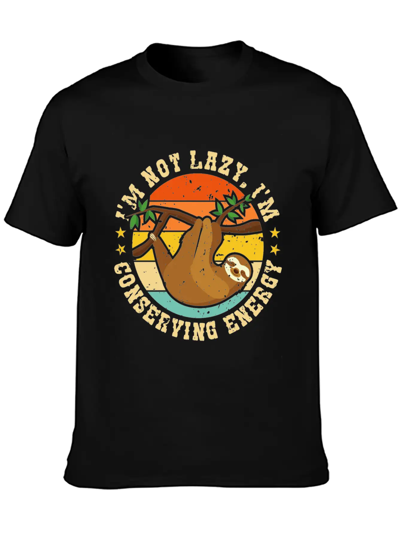 I’m Not Lazy, I’m Conserving Energy Relaxed Everyday Tee – Lightweight And Durable Cotton
