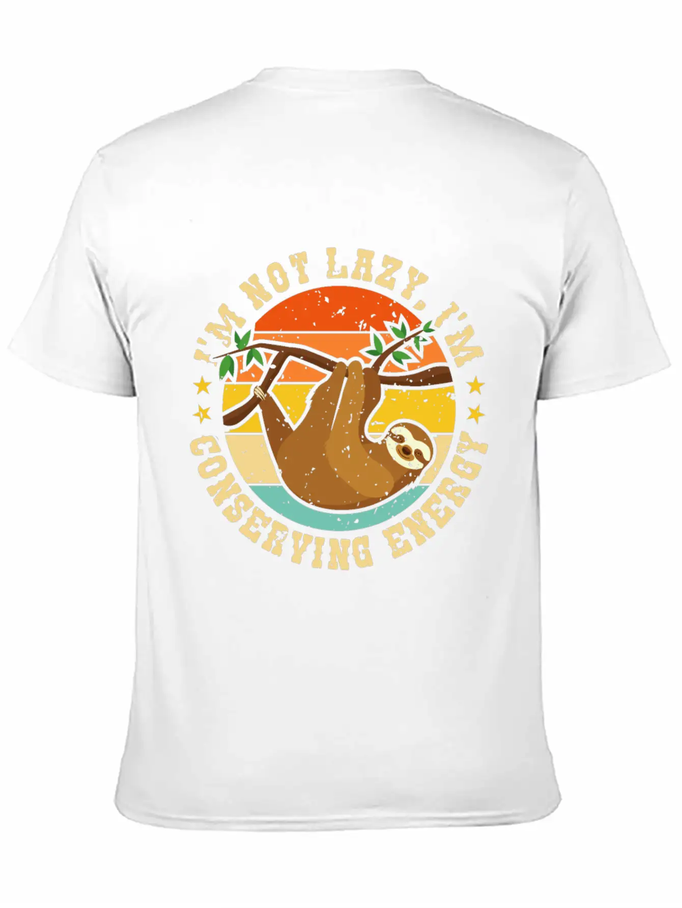 I’m Not Lazy, I’m Conserving Energy Relaxed Everyday Tee – Lightweight And Durable Cotton