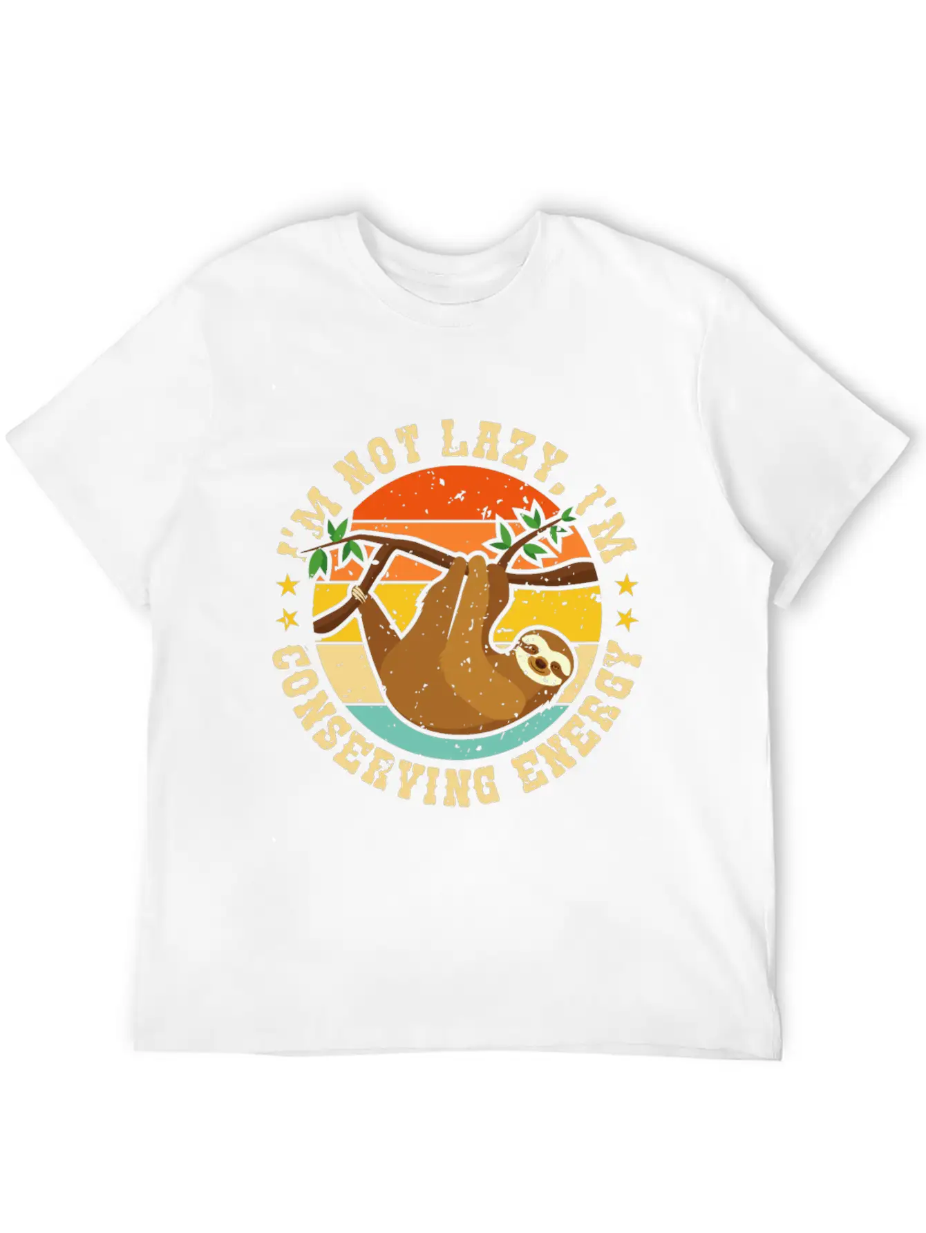 I’m Not Lazy, I’m Conserving Energy Relaxed Everyday Tee – Lightweight And Durable Cotton