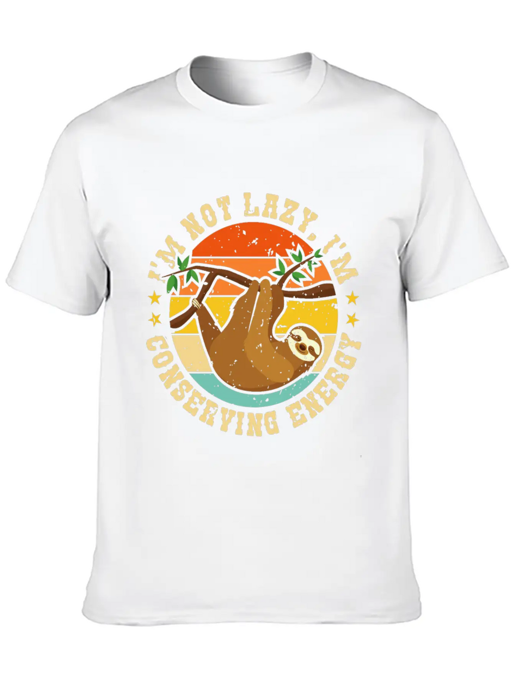 I’m Not Lazy, I’m Conserving Energy Relaxed Everyday Tee – Lightweight And Durable Cotton