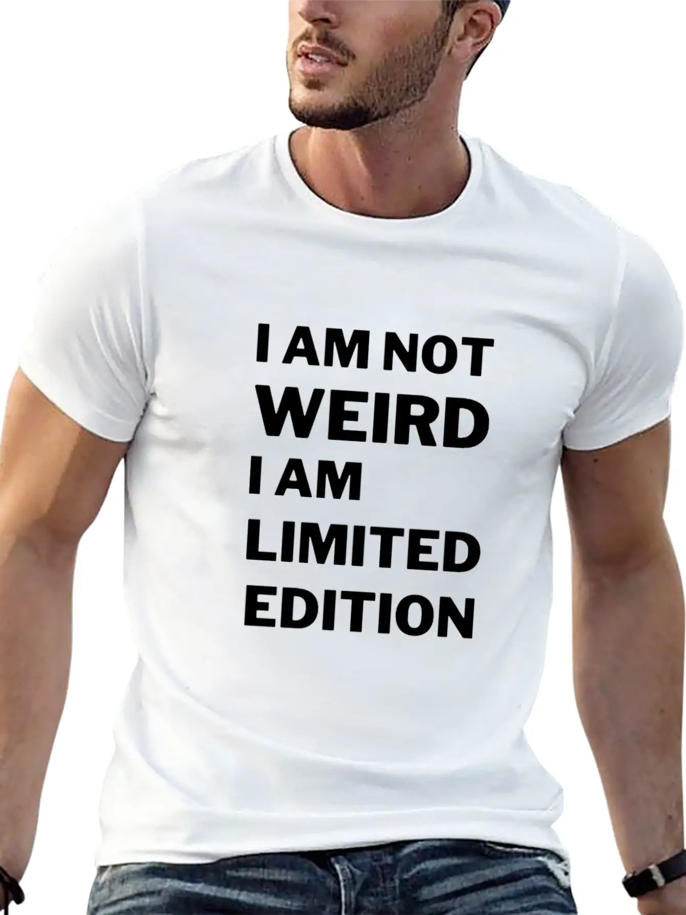I M Not Weird I M Limited Editio Stylish Everyday T-Shirt – Unisex Basic Cotton Tee