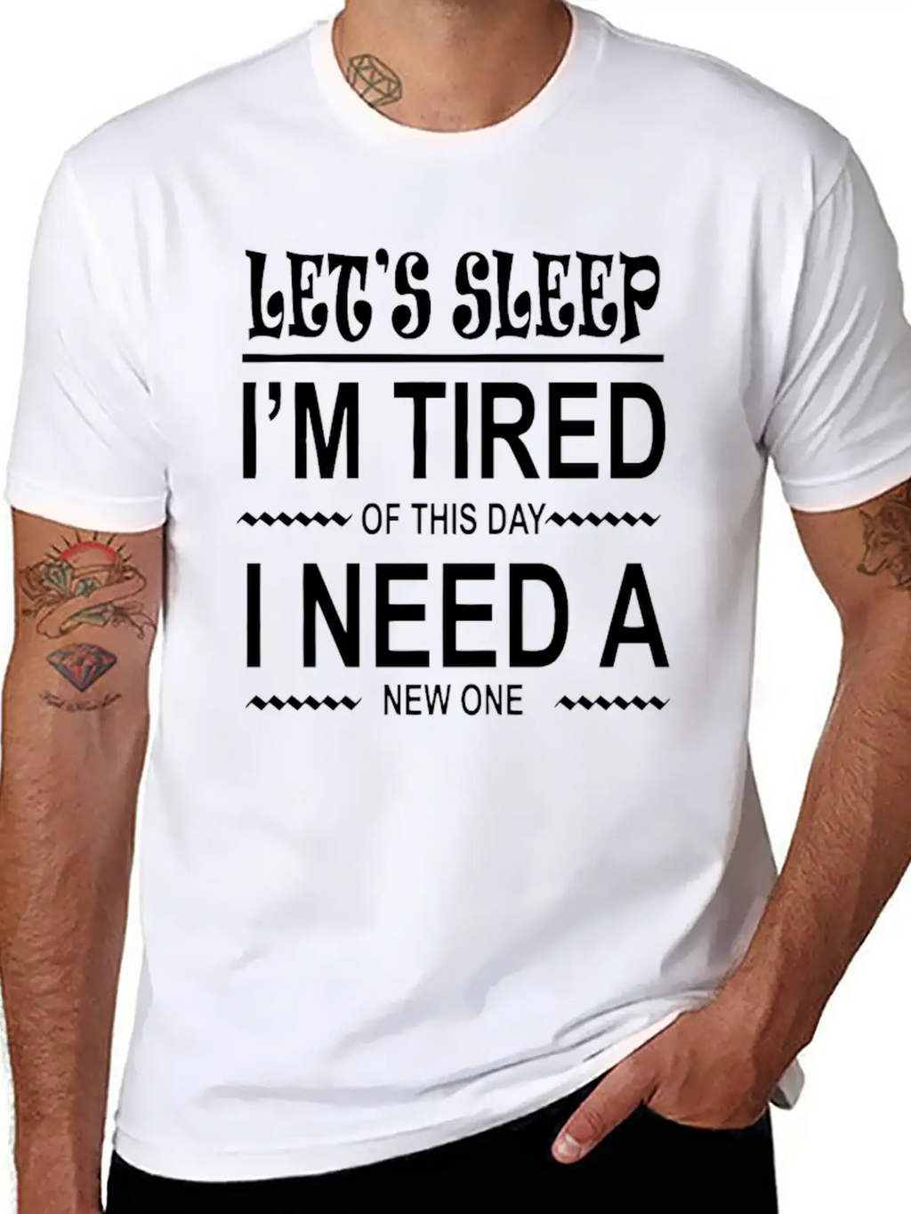 I M Tired Of This Day Breathable Graphic T-Shirt – Perfect For Casual Days