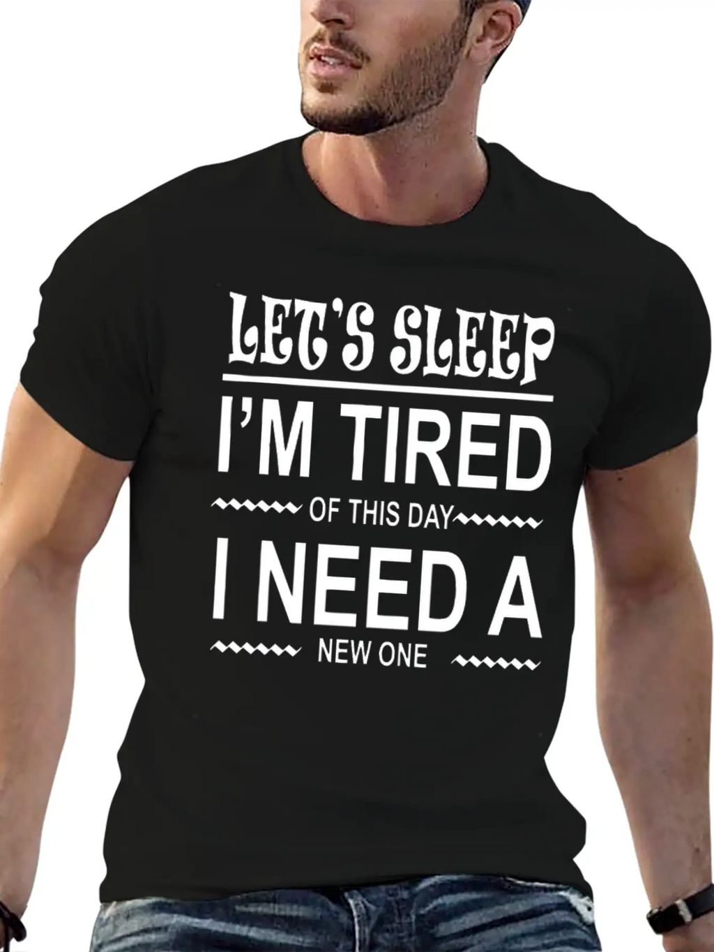 I M Tired Of This Day Breathable Graphic T-Shirt – Perfect For Casual Days