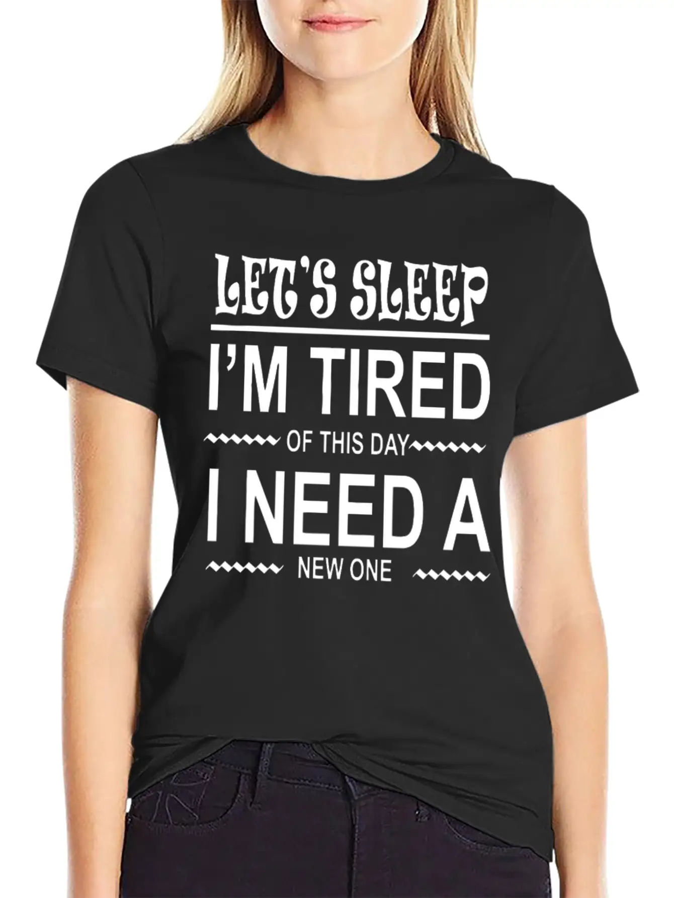 I M Tired Of This Day Breathable Graphic T-Shirt – Perfect For Casual Days