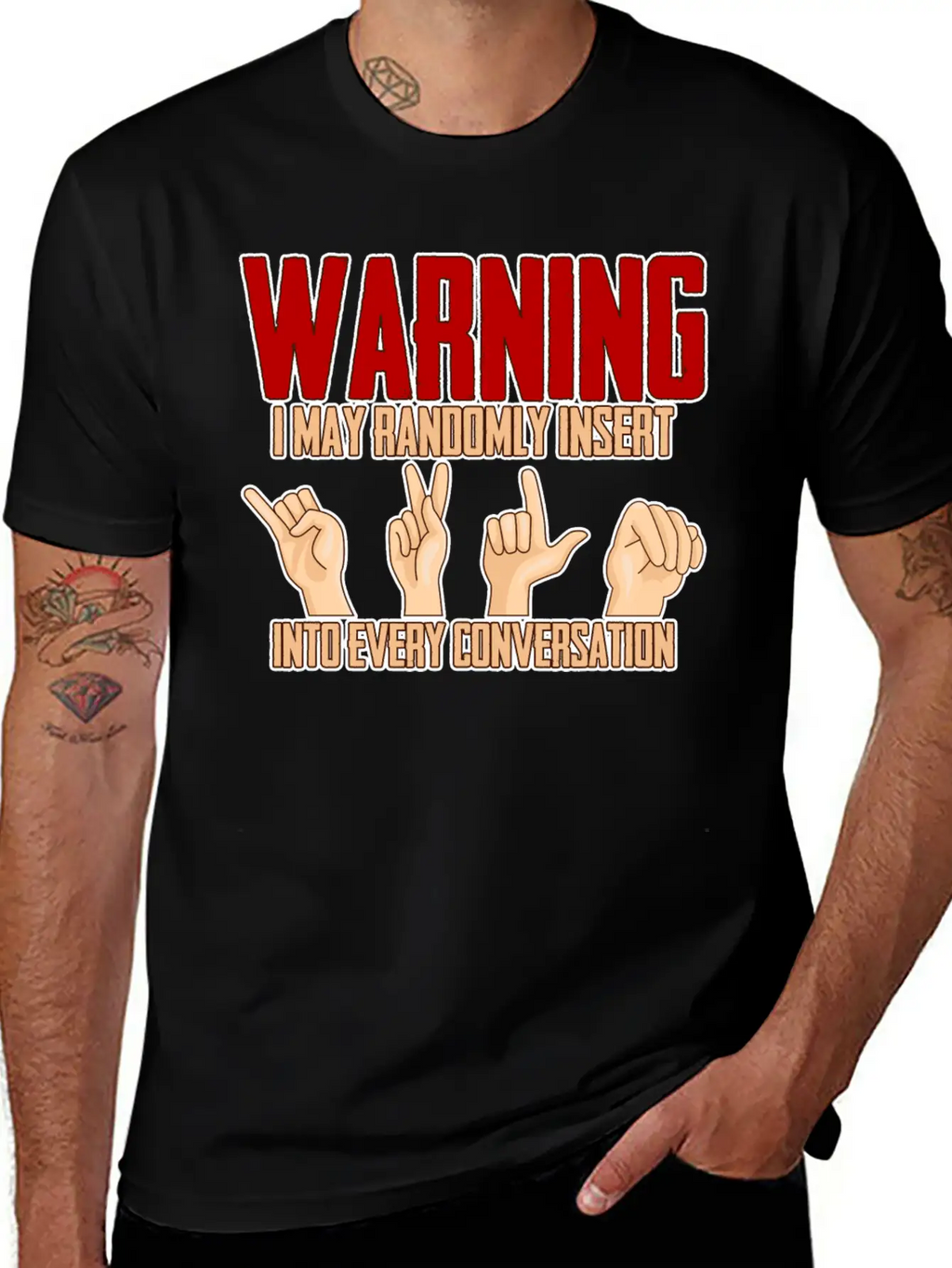 I May Randomly Insert Into Every Conversation 4 Relaxed Everyday Tee – Lightweight And Durable Cotton