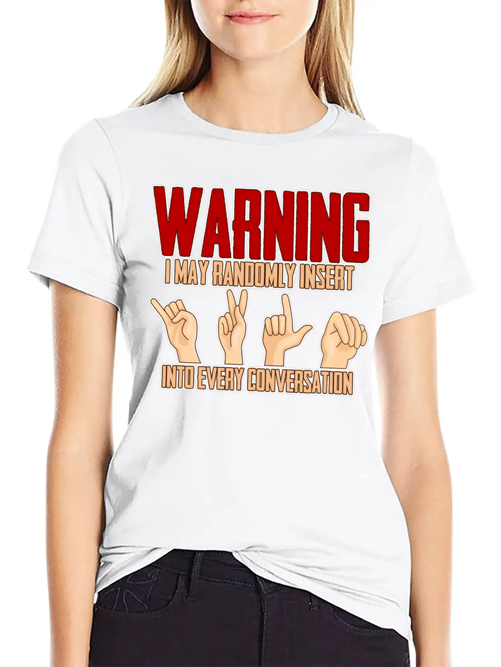 I May Randomly Insert Into Every Conversation 4 Relaxed Everyday Tee – Lightweight And Durable Cotton