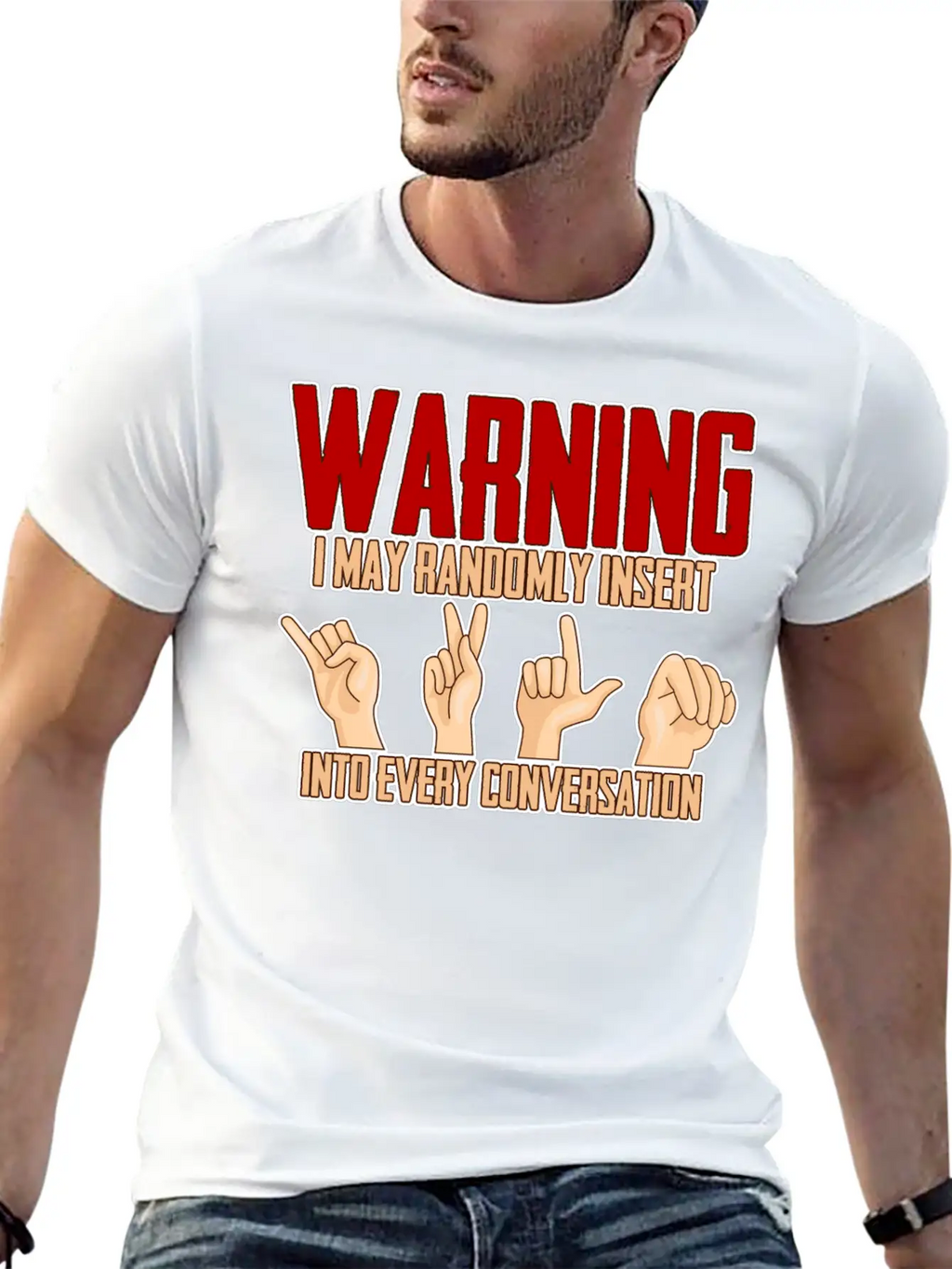 I May Randomly Insert Into Every Conversation 4 Relaxed Everyday Tee – Lightweight And Durable Cotton