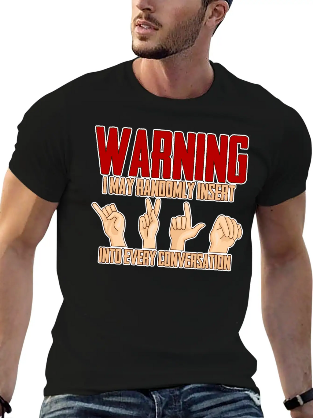 I May Randomly Insert Into Every Conversation 4 Relaxed Everyday Tee – Lightweight And Durable Cotton