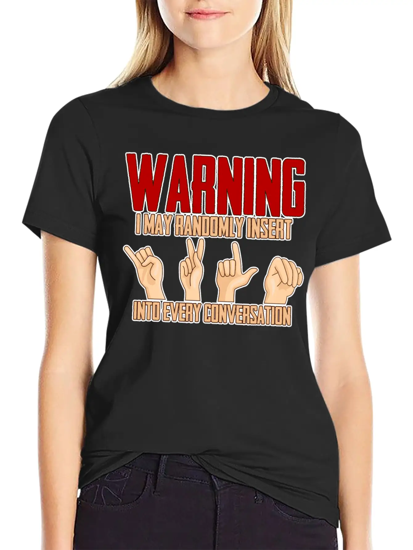 I May Randomly Insert Into Every Conversation 4 Relaxed Everyday Tee – Lightweight And Durable Cotton