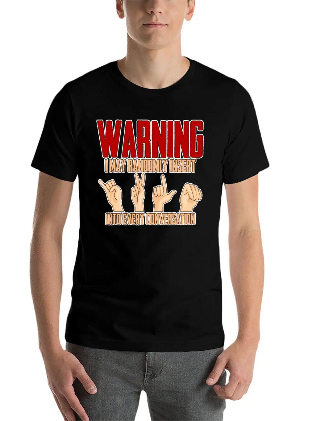 I May Randomly Insert Into Every Conversation 4 Relaxed Everyday Tee – Lightweight And Durable Cotton