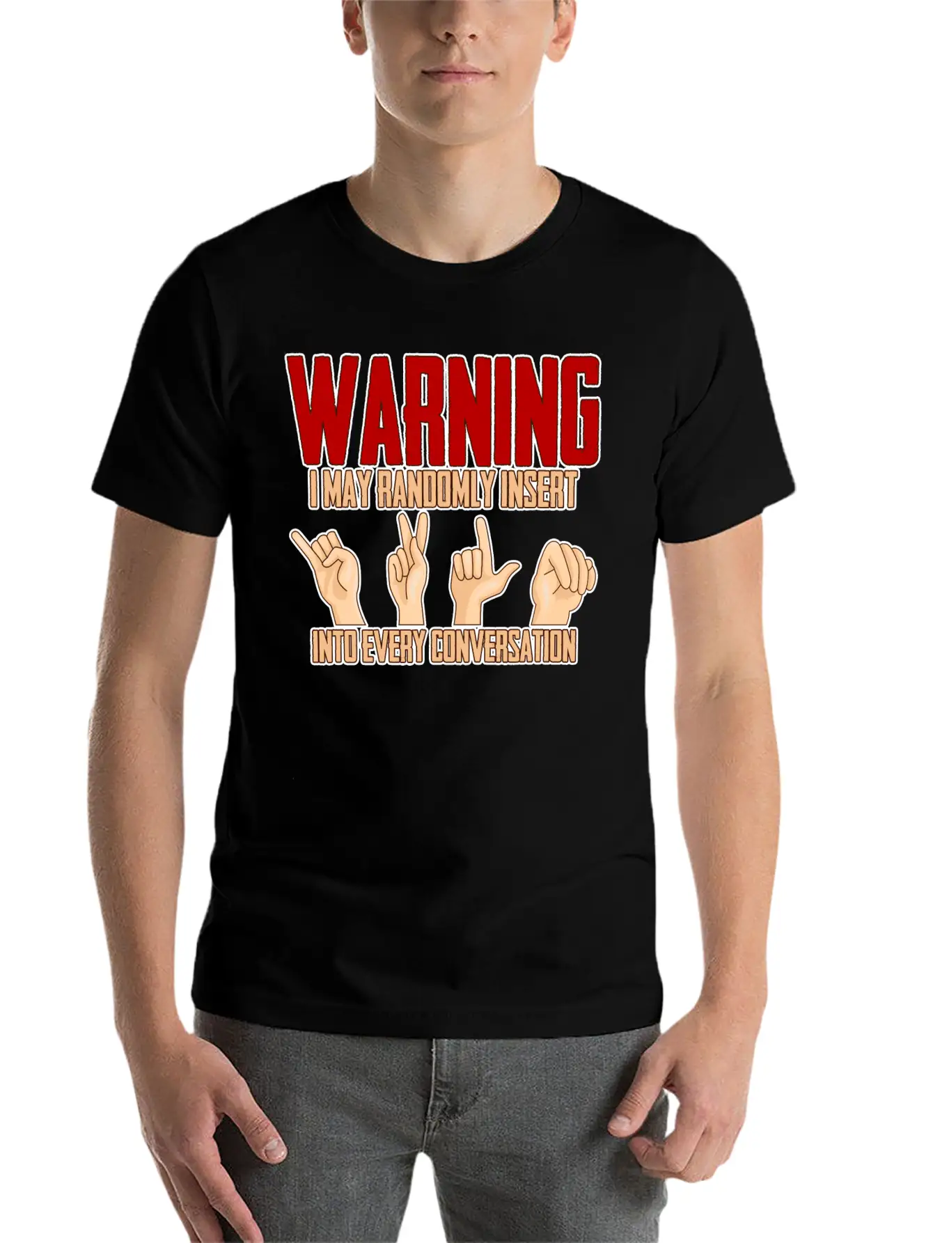 I May Randomly Insert Into Every Conversation 4 Relaxed Everyday Tee – Lightweight And Durable Cotton