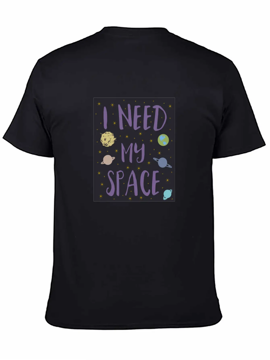 I Need My Space Relaxed Everyday Tee – Lightweight And Durable Cotton