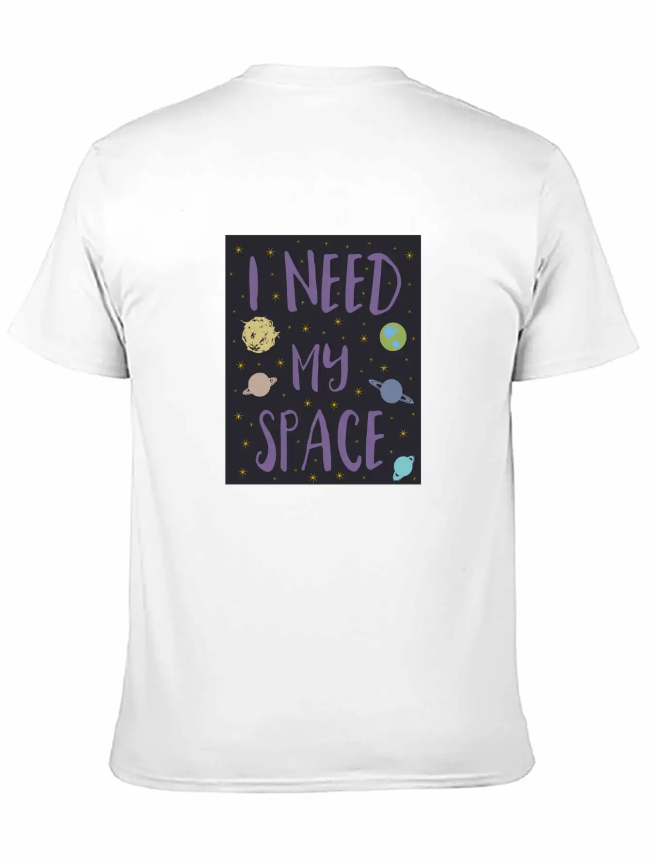 I Need My Space Relaxed Everyday Tee – Lightweight And Durable Cotton