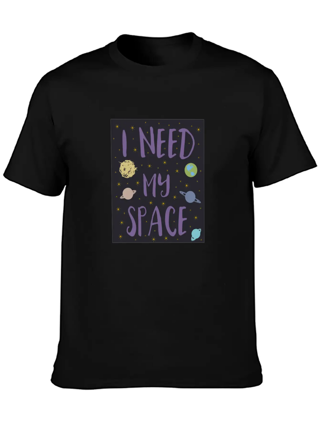 I Need My Space Relaxed Everyday Tee – Lightweight And Durable Cotton