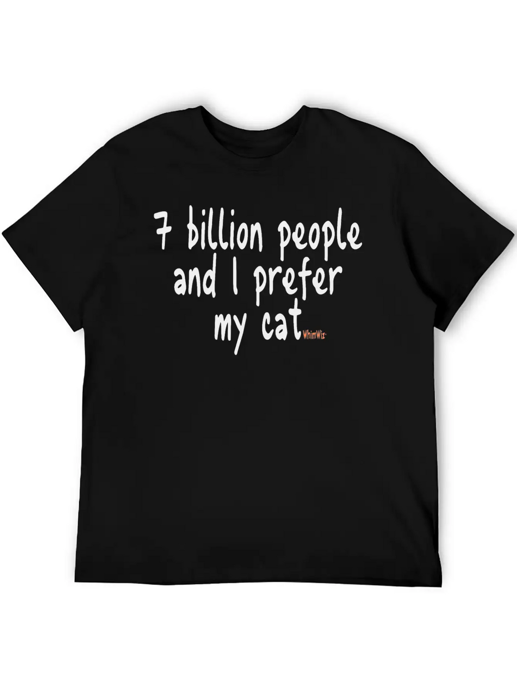 I Prefer My Cat Basic Graphic T-Shirt – Daily Comfort In Soft Cotton