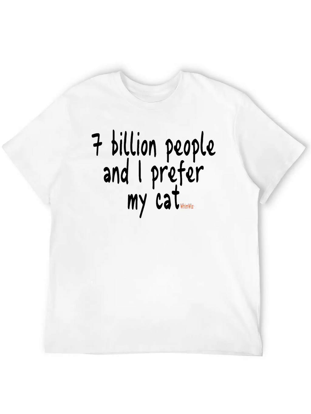 I Prefer My Cat Basic Graphic T-Shirt – Daily Comfort In Soft Cotton