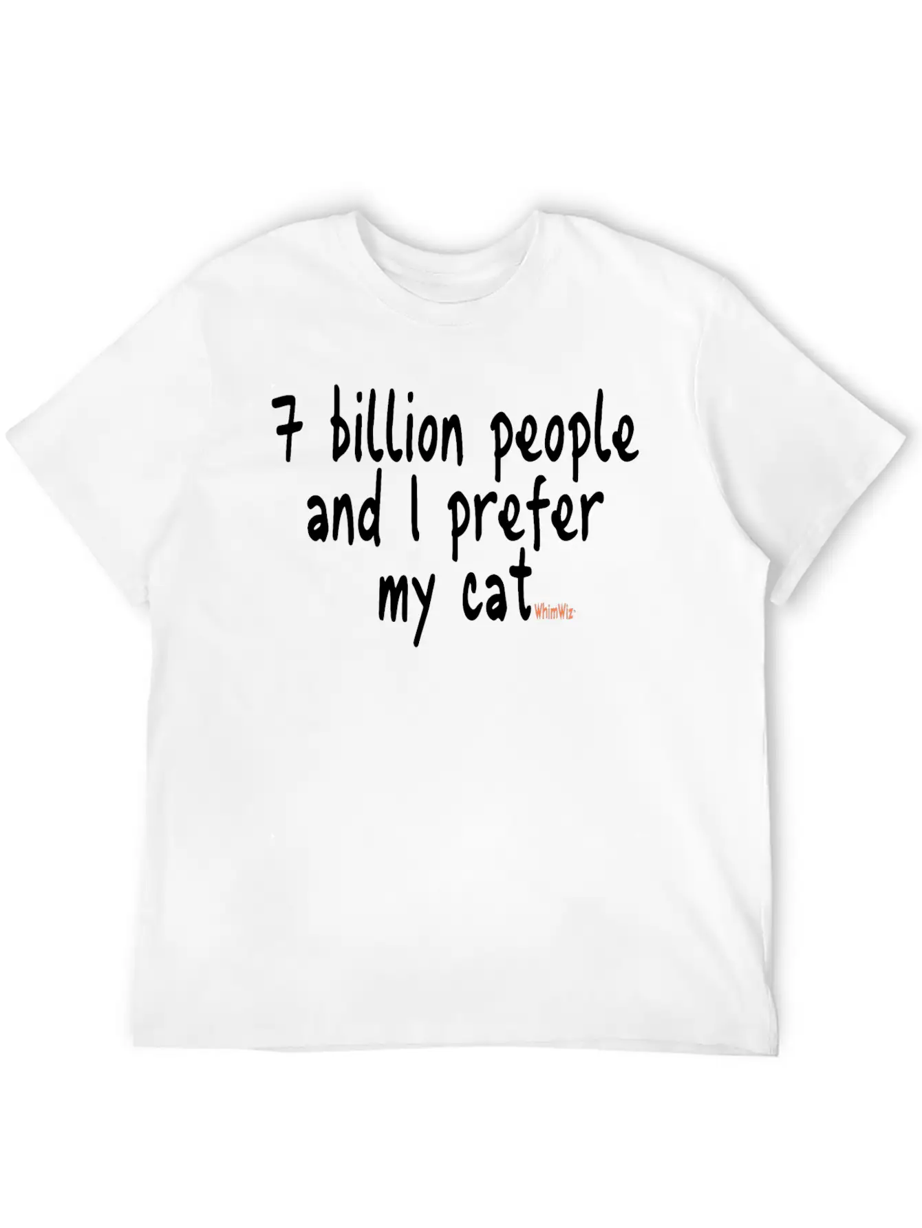 I Prefer My Cat Basic Graphic T-Shirt – Daily Comfort In Soft Cotton