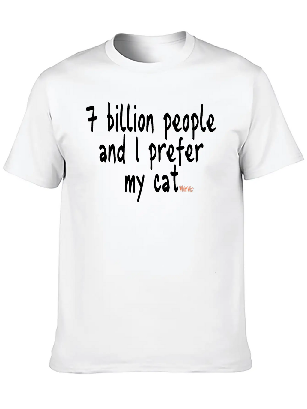 I Prefer My Cat Basic Graphic T-Shirt – Daily Comfort In Soft Cotton